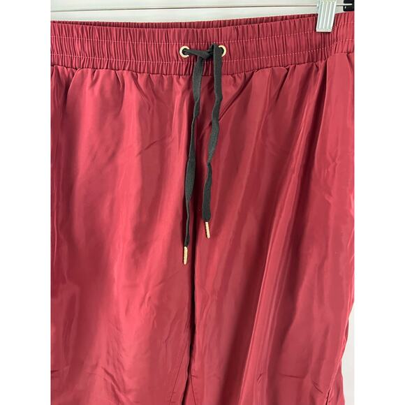 Women Love & Sports Track Jogger Pant Set of 2 Red Black Workout XXL (20) NEW - Picture 10 of 14
